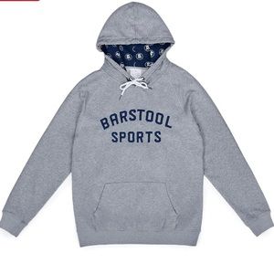 Gray Barstool Sports Sweatshirt